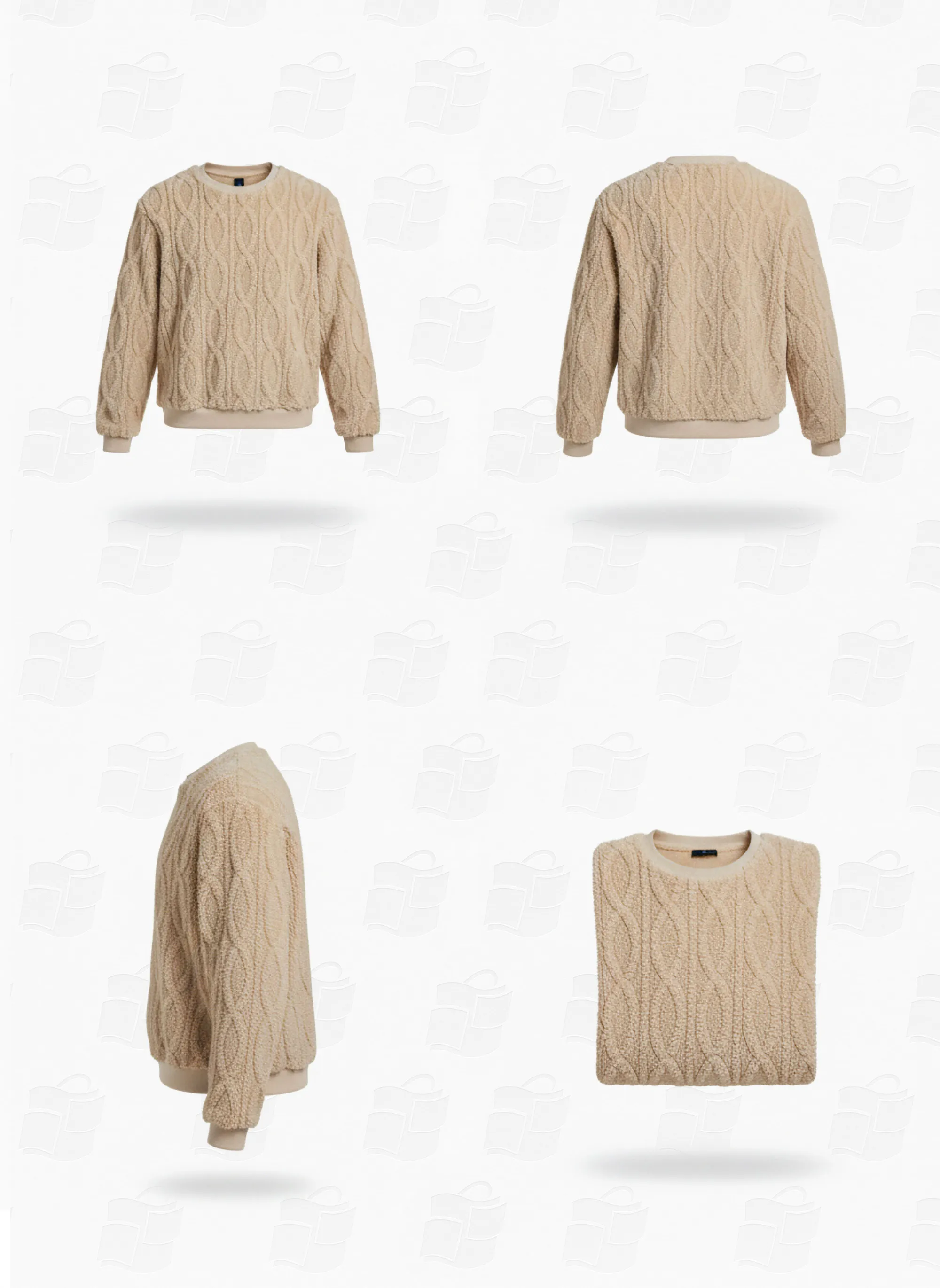 GIRL'S L/S PULLOVER (FUR/27-6)