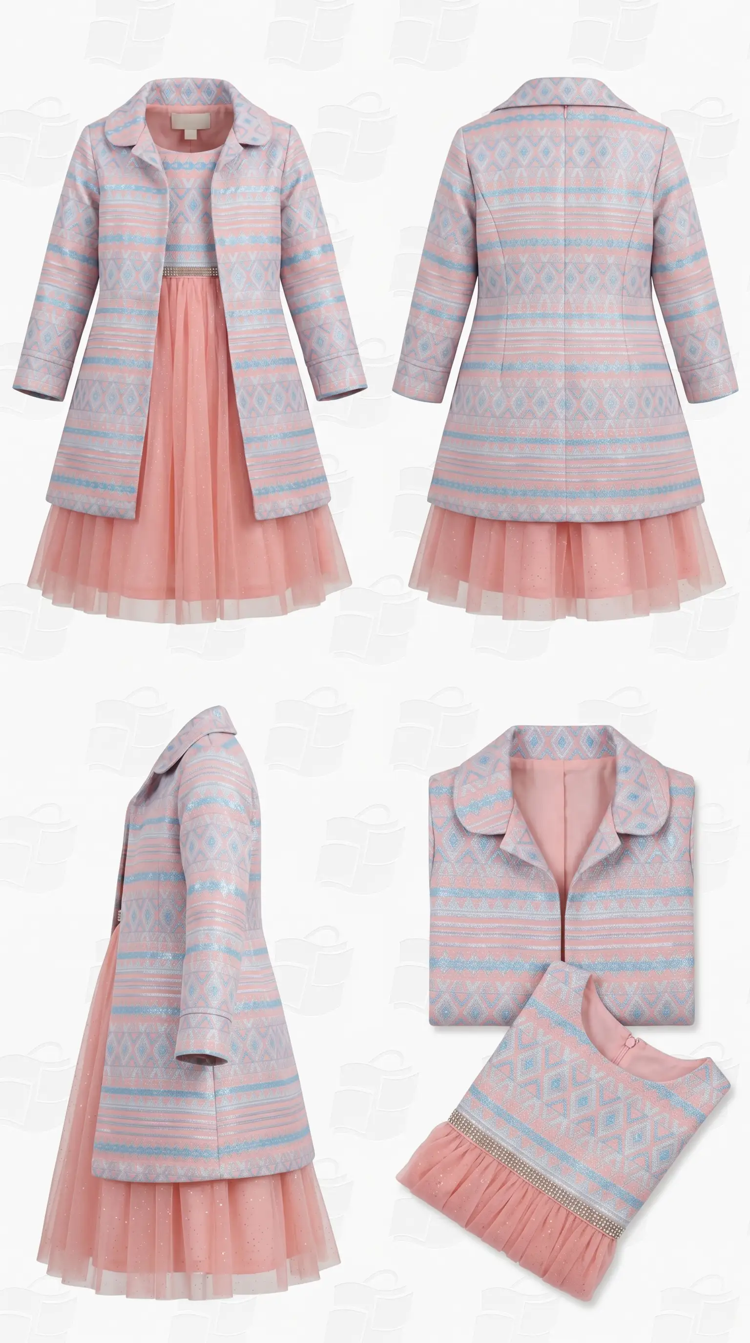 Variant: 6Y - PINK~GREY (SQUARED)