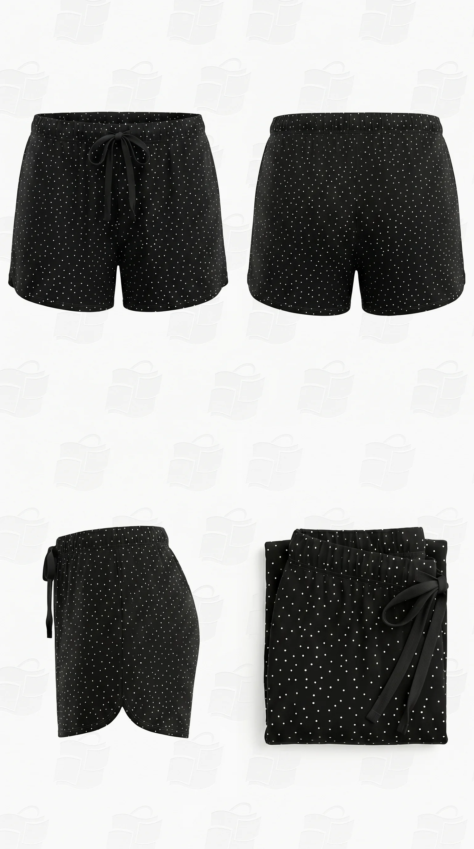 Variant: 44 - BLK (POLKADOTS)