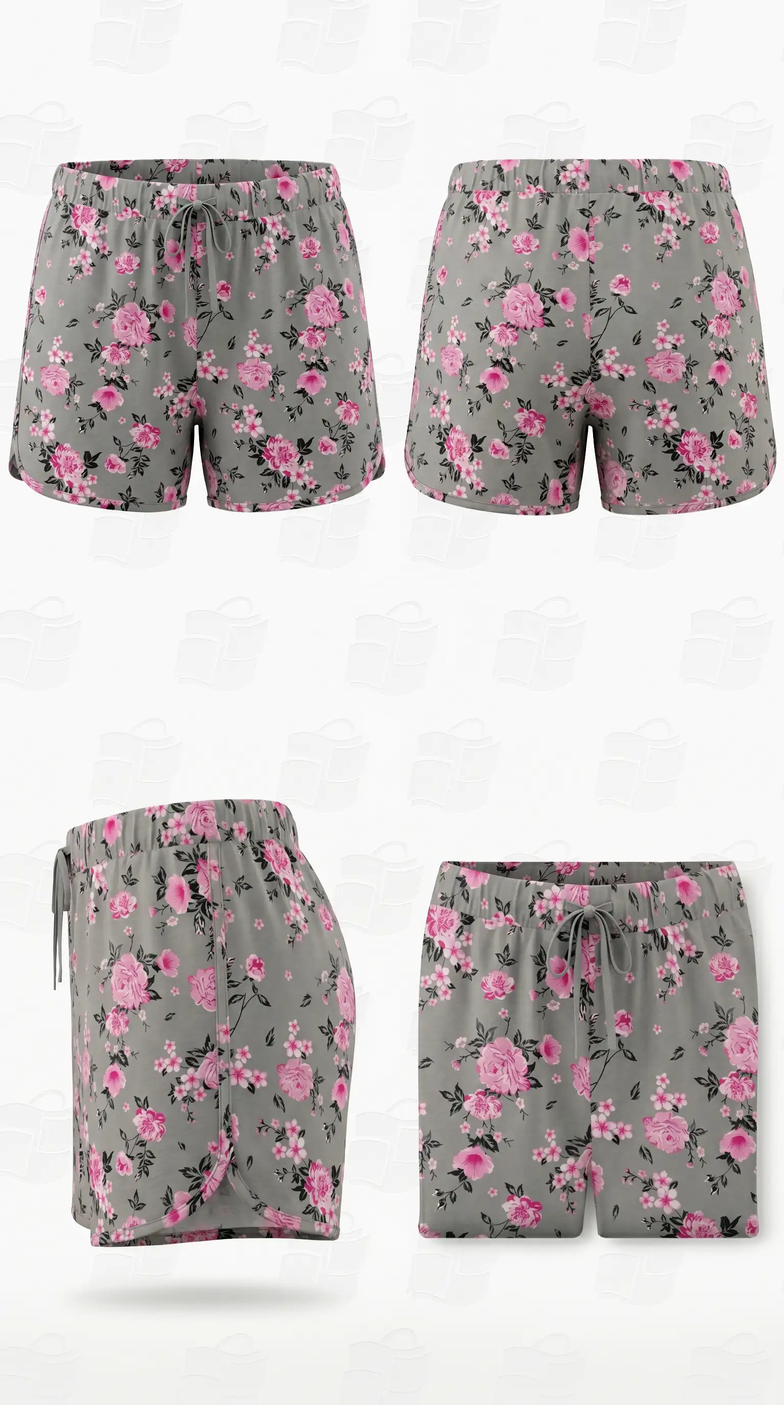 Variant: 44 - GREY (FLOWER)
